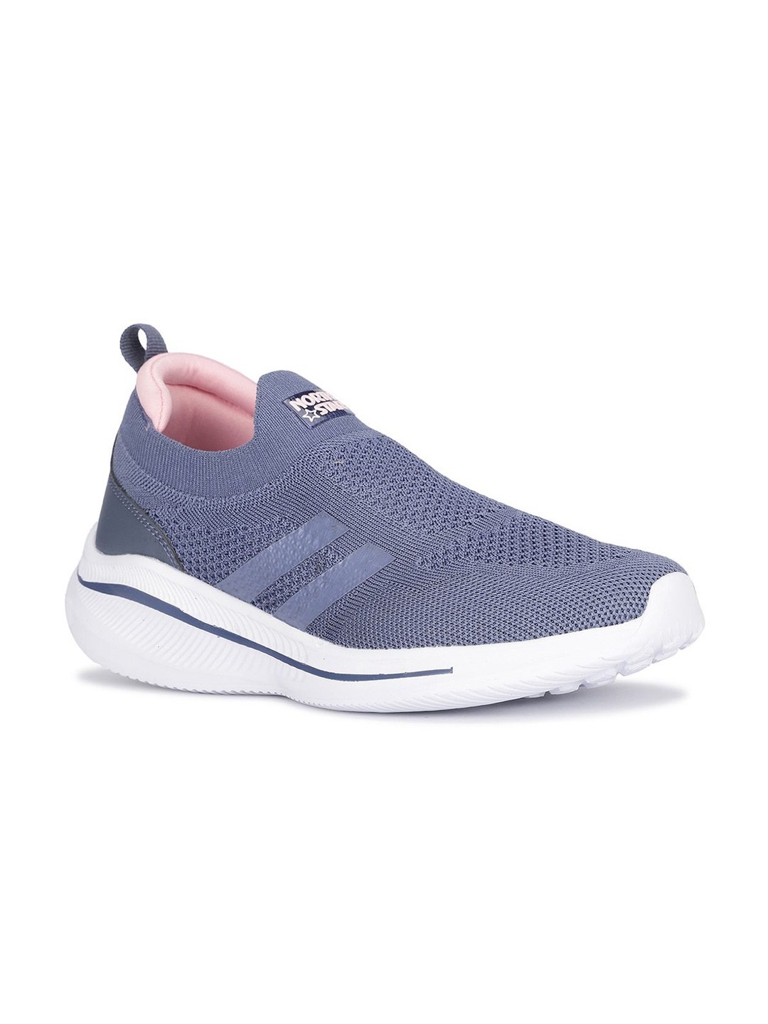 

Bata Unisex Kids Textured Slip-On Sneakers, Blue
