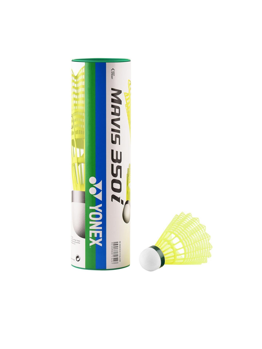 

YONEX Pack Of 6 MAVIS 350i Badminton Shuttlecocks, Green