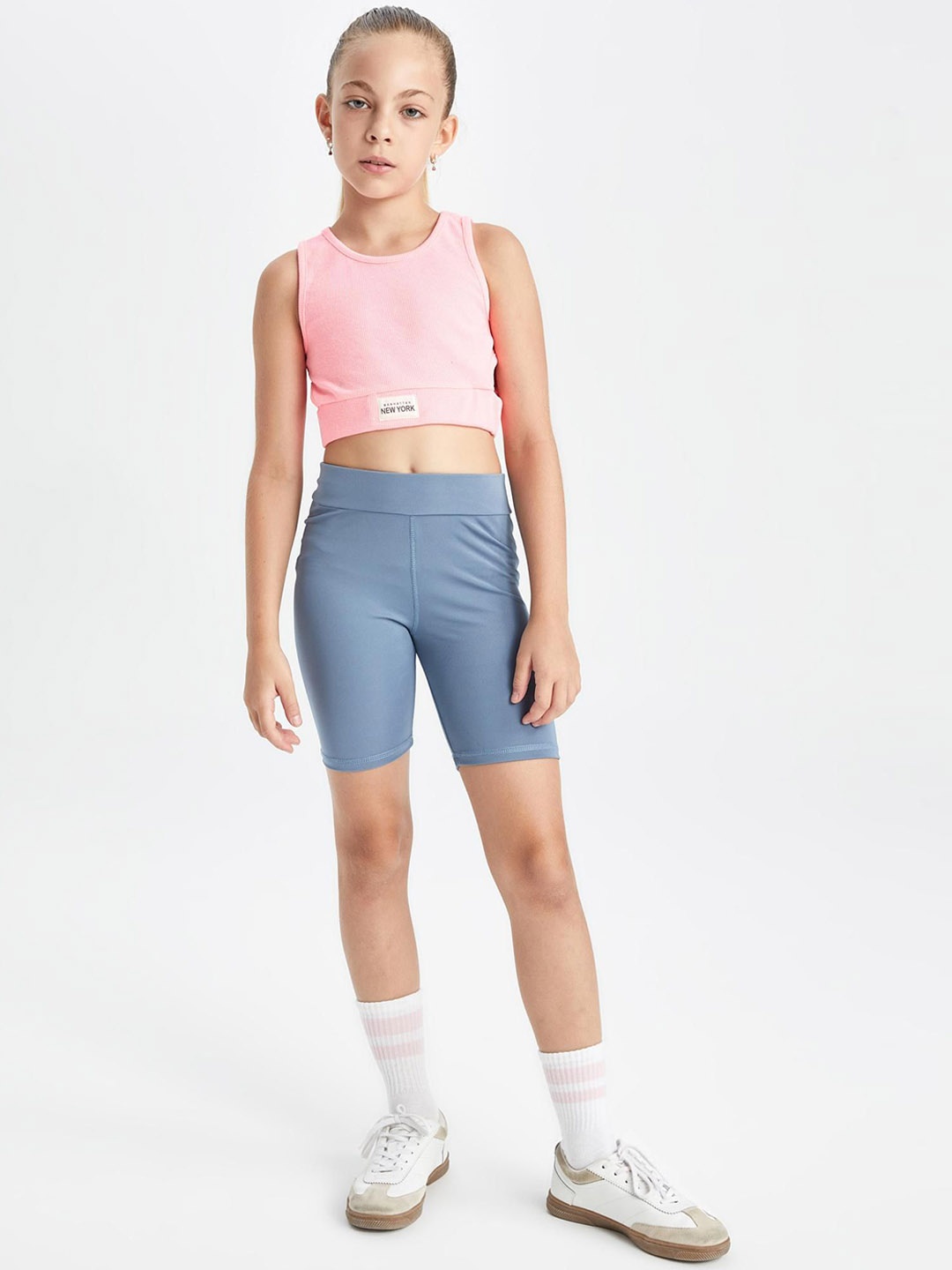 

DeFacto Girls Above Knee Shorts, Grey