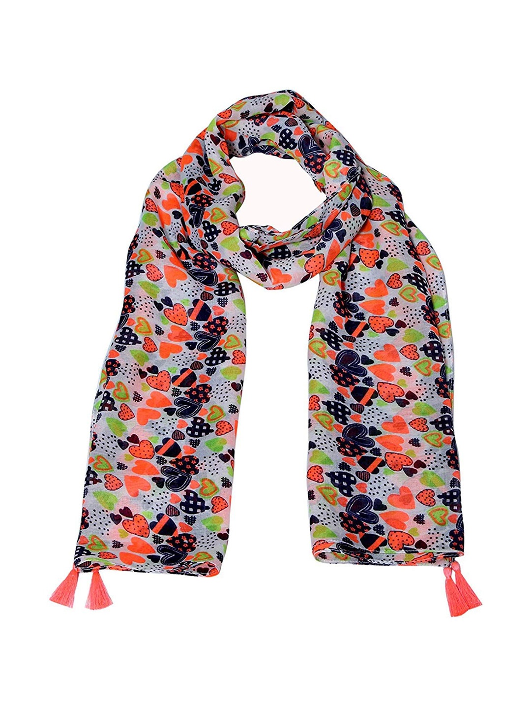 

Annus Creation Women Printed Scarf, Green