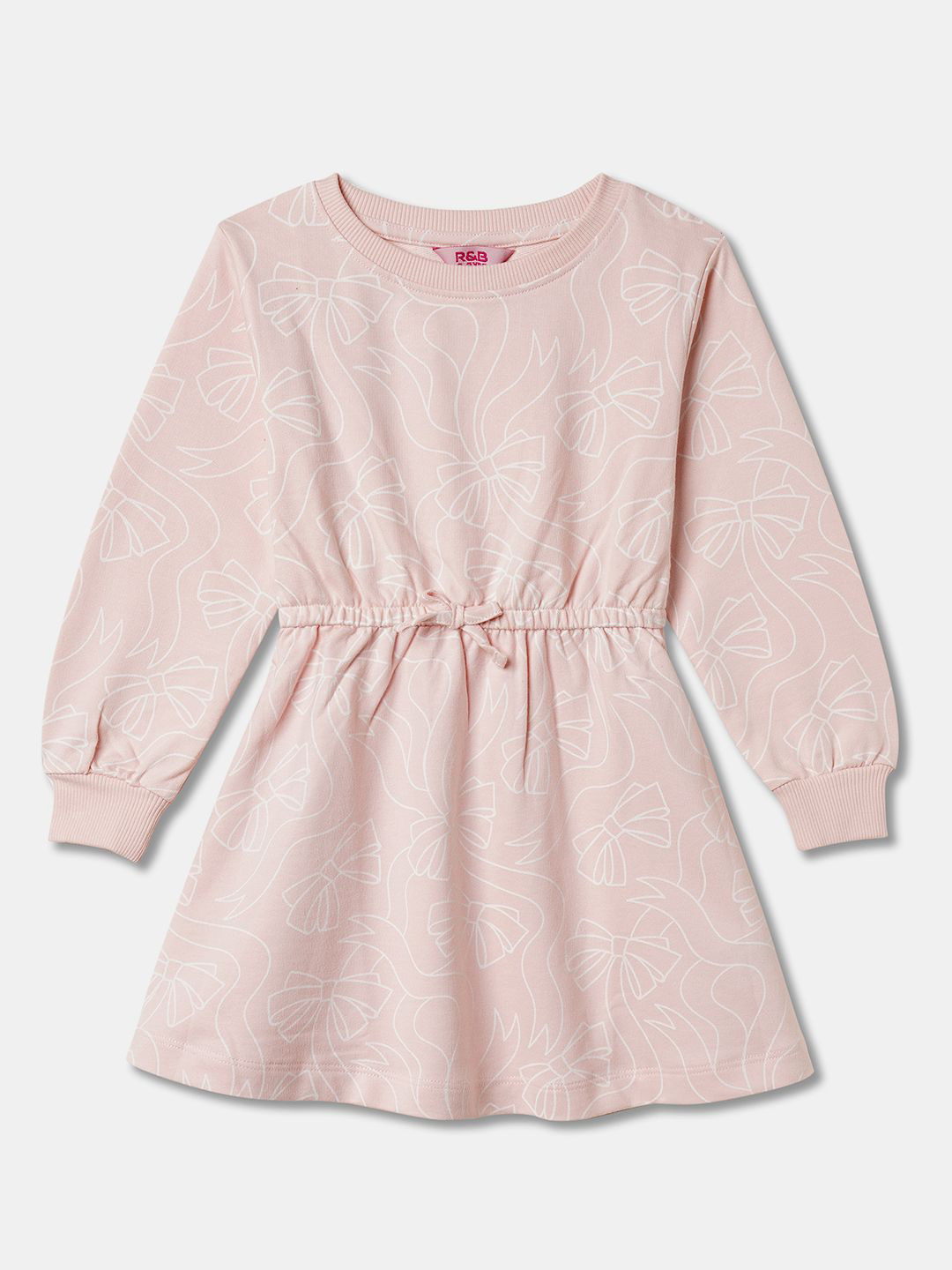 

R&B Fit & Flare Dress, Pink