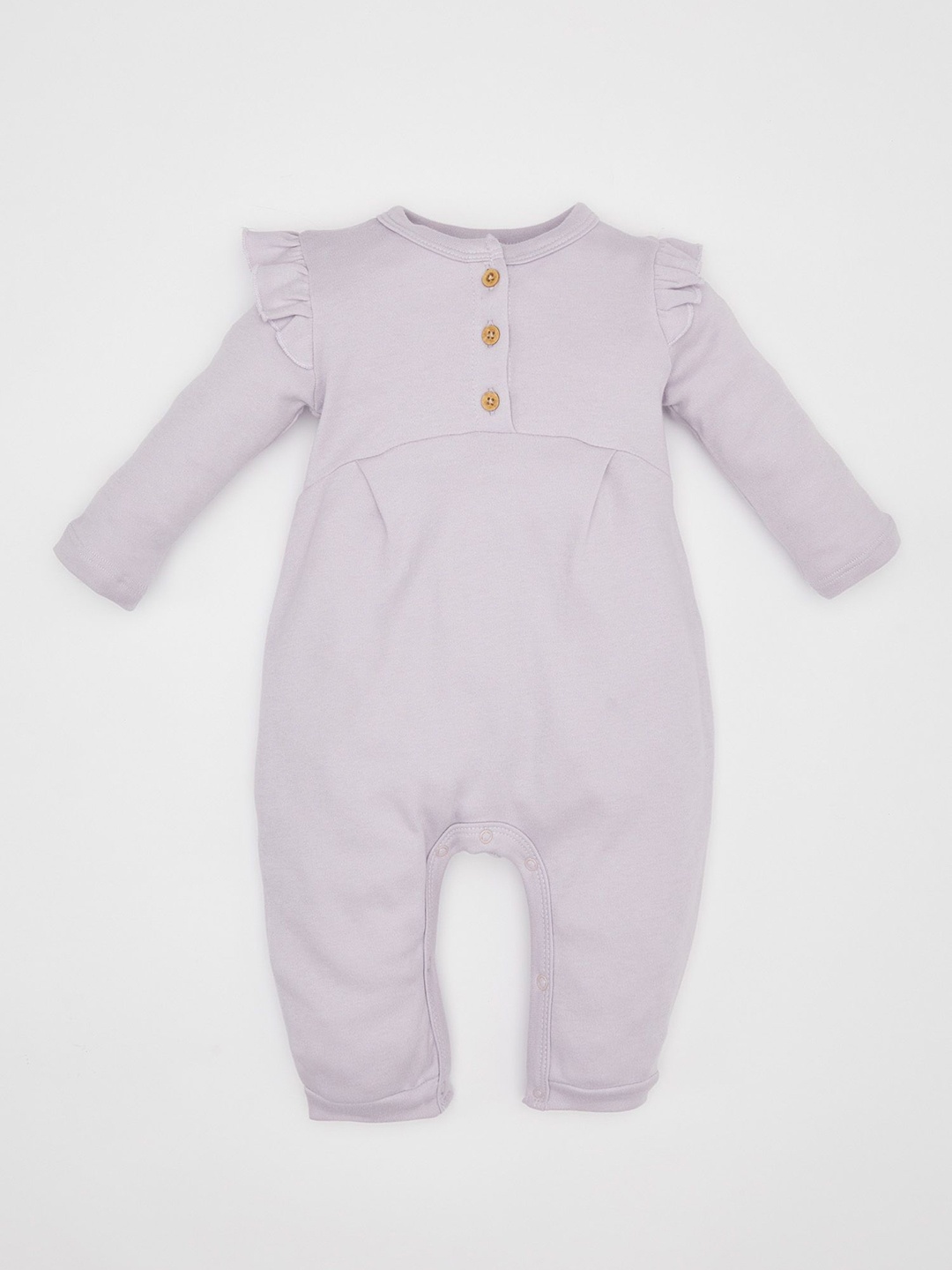 

DeFacto Girls Pure Cotton Romper, Purple