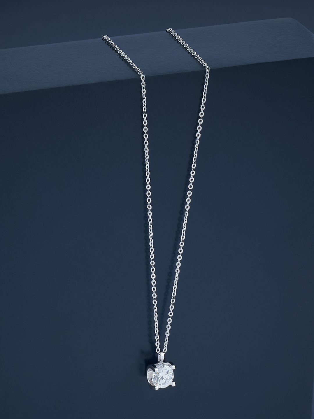 

Kushal's Fashion Jewellery Sterling Silver Silver-Plated Pendants with Chains