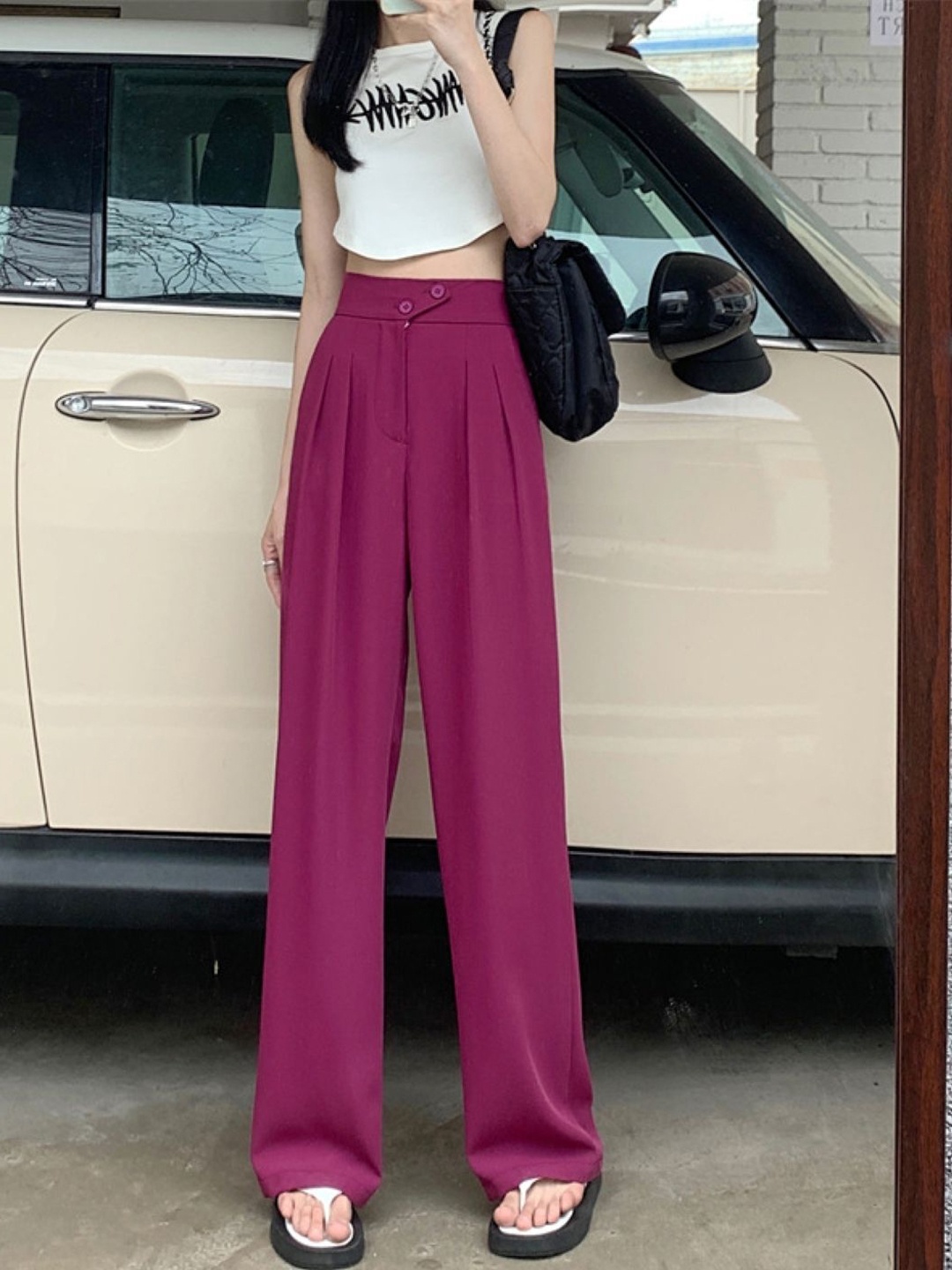 

KPOP Women Original Trousers, Pink