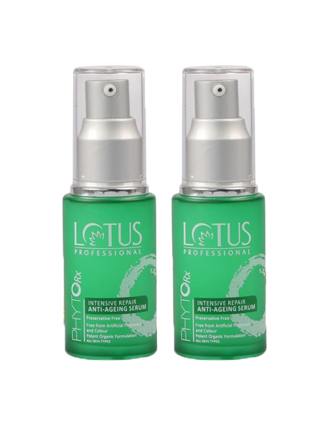 

Lotus Professional Set Of 2 PHYTORx Anti-Aging Serum - 30 ml Each, Green