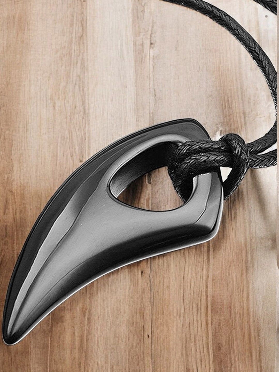 

fabula Men Contemporary Pendants With Chains, Black