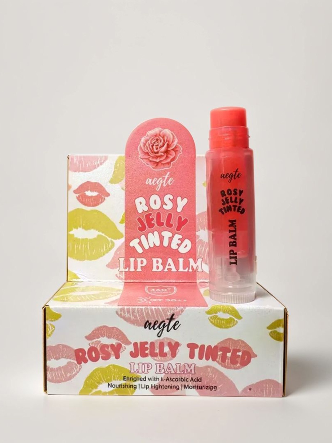 

Aegte 360 Protect Jelly Tinted Lip Lightening Treatment Balm - 5 g - Red