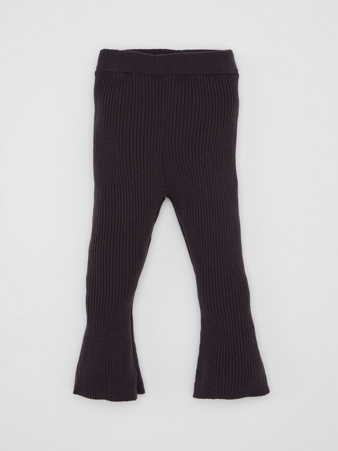 

DeFacto Girls Striped Bootcut Trouser, Black