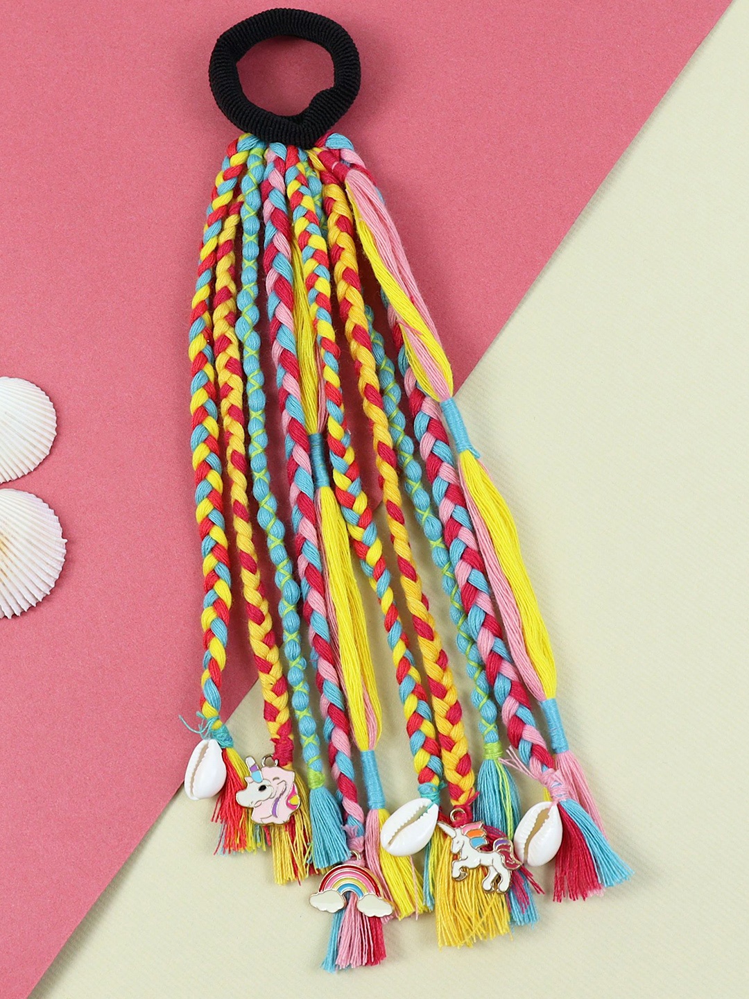 

Asthetika Kids Girls Ponytail Holders, Yellow