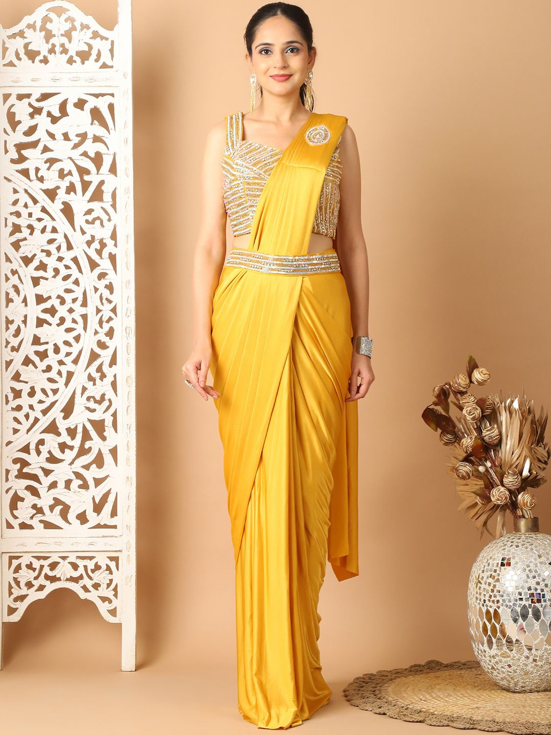 

Grancy Saree, Yellow