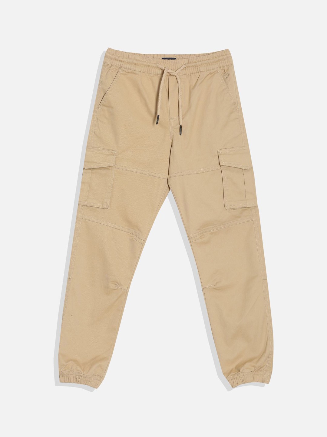 

Allen Solly Junior Boys Regular Fit Solid Jogger Pants, Beige