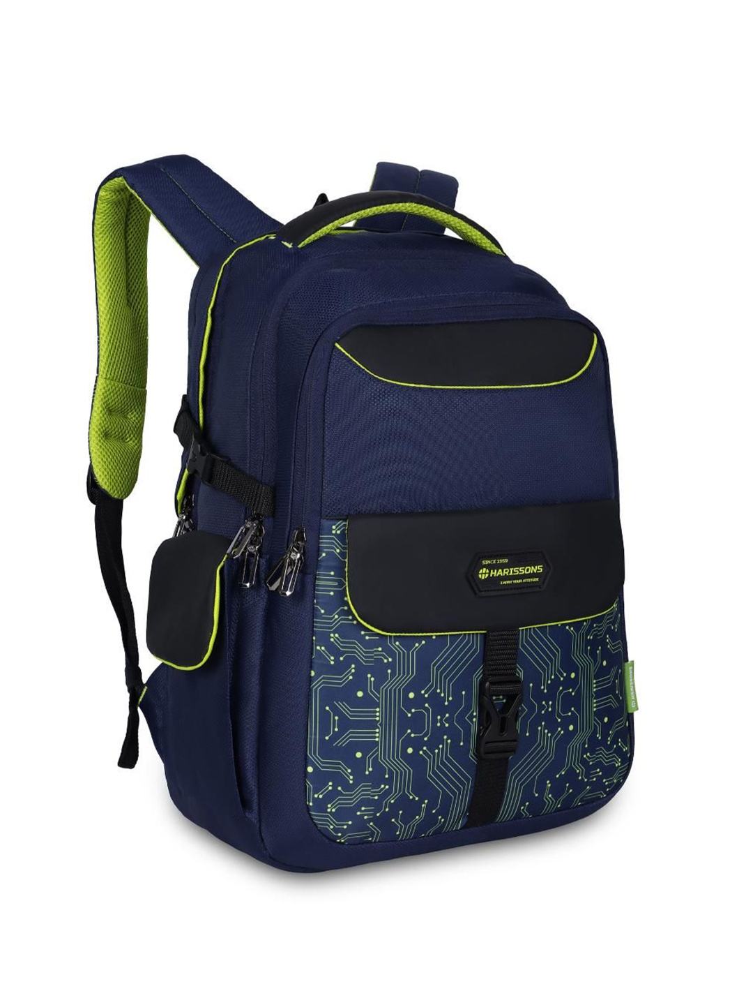 

Harissons Unisex Backpack, Navy blue