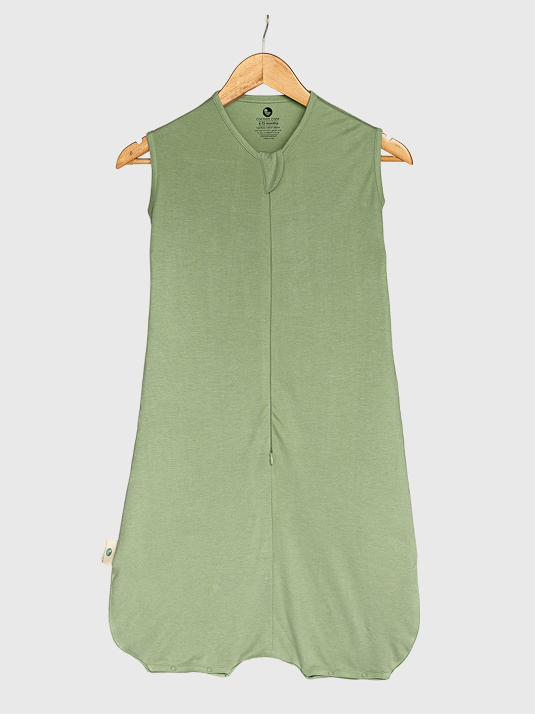 

cocoon care Kids Bamboo Sleeping Bag, Green