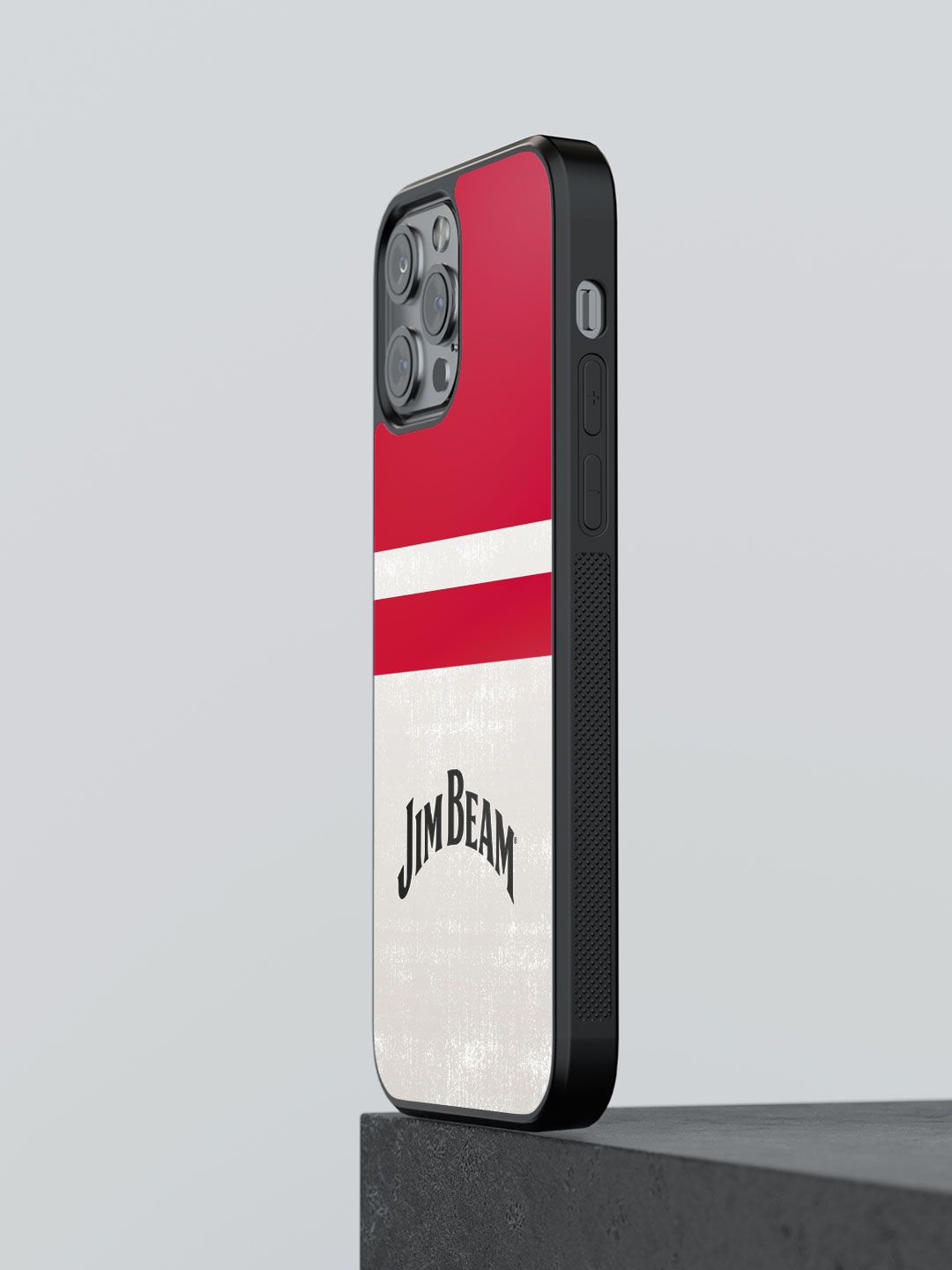 

macmerise Geometric Printed iPhone 13 Pro Max Back Case Mobile Accessories, Red