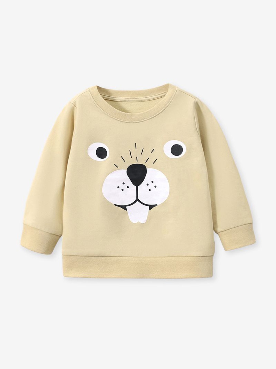

StyleCast Boys Printed Sweatshirt, Beige