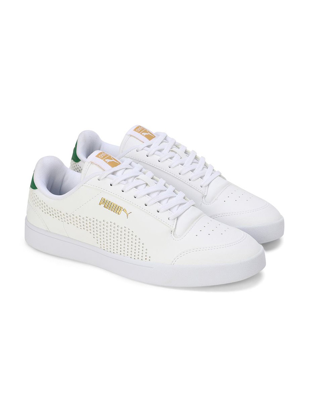 

one8 x PUMA Shuffle V4 Better Men's Perforations Sneakers, White