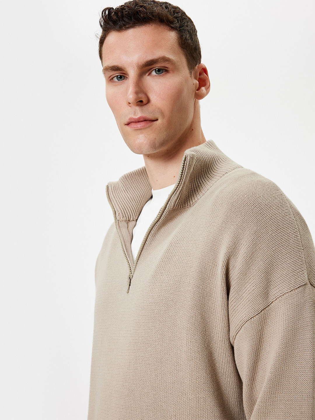 

Koton Men Pullover, Brown