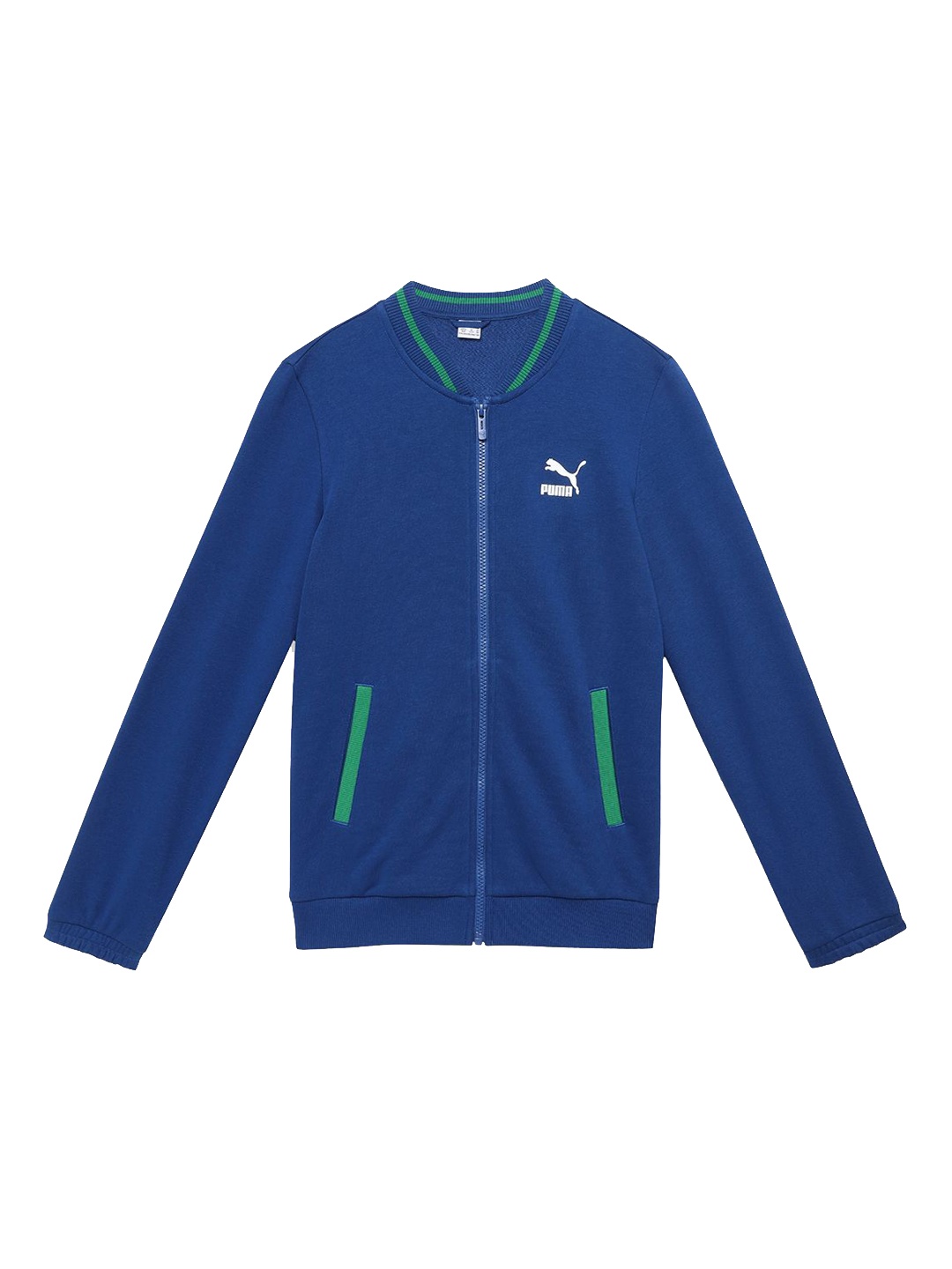 

Puma Classics Piece It Up Youth Jacket, Blue