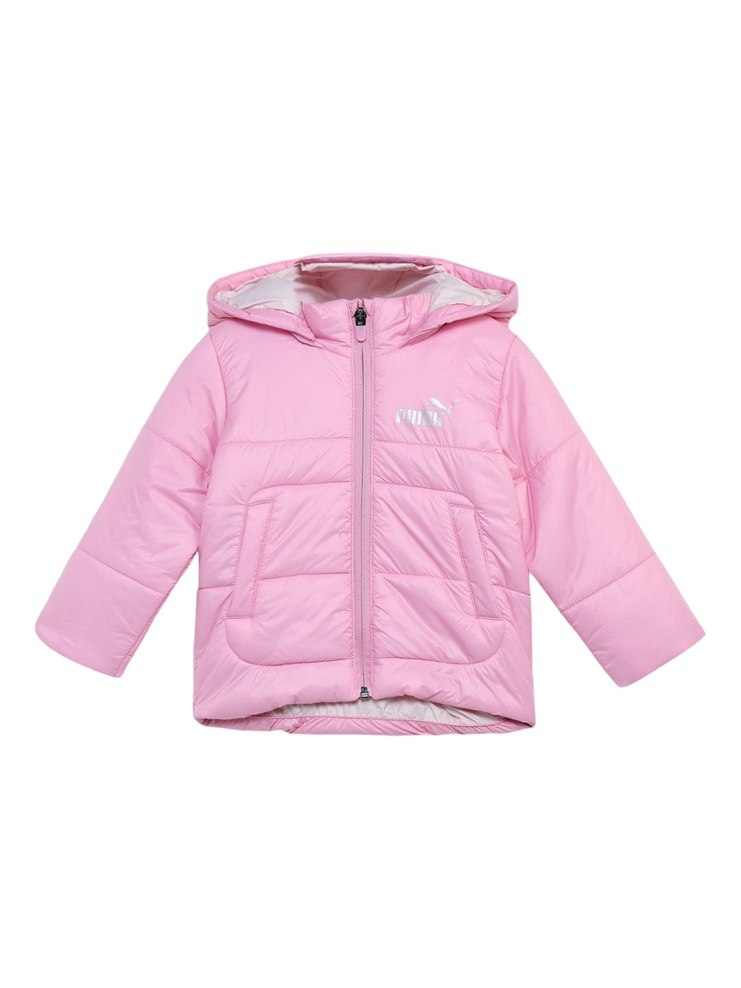 

Puma Minicats Toddlers Kids Padded Hooded Jackets, Pink