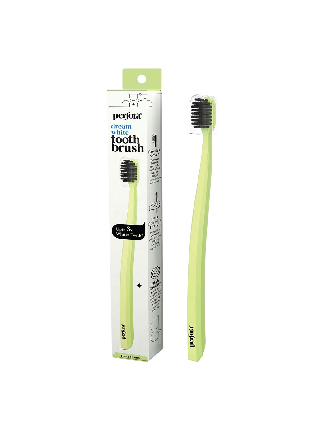 

Perfora Lime Green Ultra Soft Bristles Toothbrush
