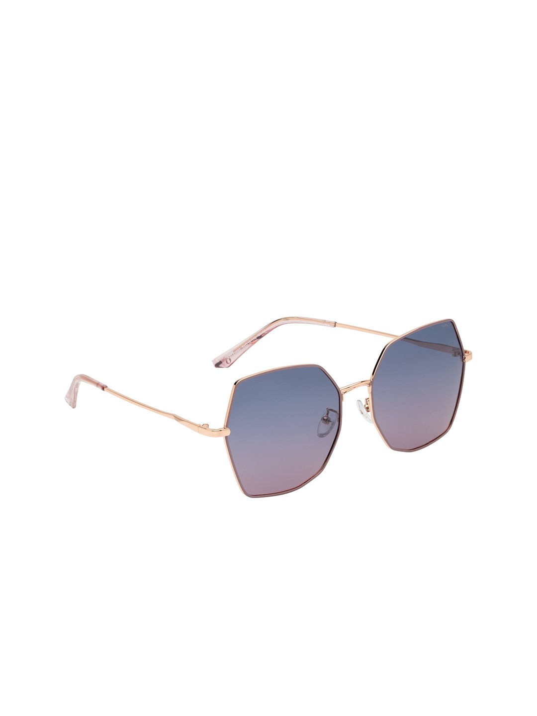

KOSCH ELEMENTE Women Butterfly Sunglasses with Polarised Lens, Blue