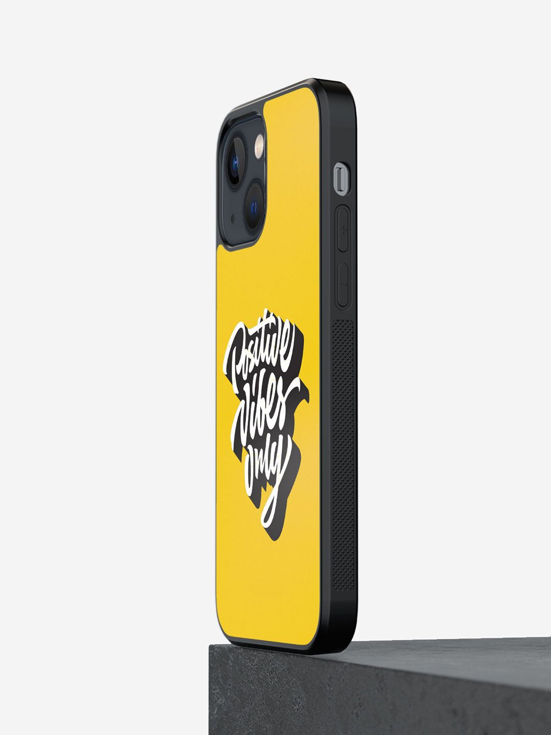 

macmerise Typography Printed iPhone 13 Mini Back Case Mobile Accessories, Yellow