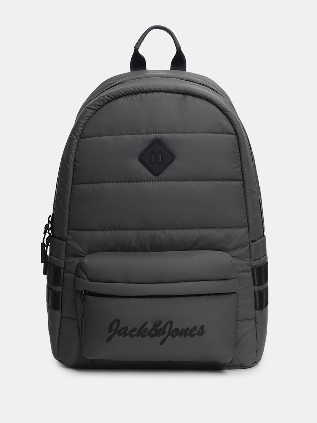 

Jack & Jones Men Brand Logo Backpack, Grey