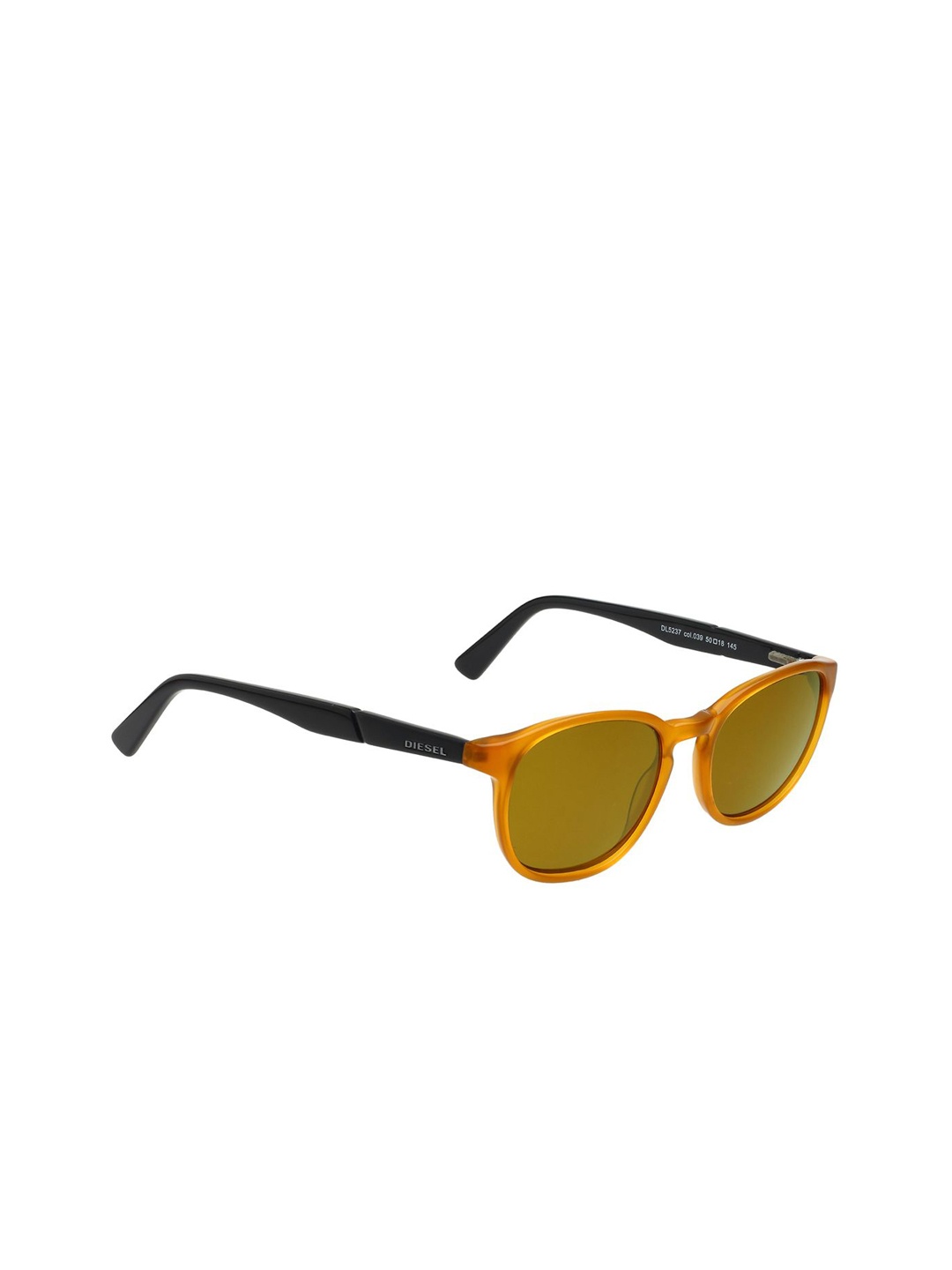 

DIESEL Women Square Sunglasses with UV Protected Lens DL 5237 039 50 S, Brown