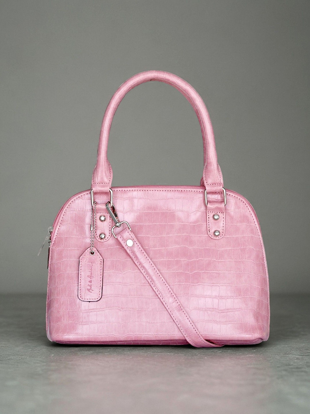 

Mast & Harbour PU Structured Handheld Bag, Pink