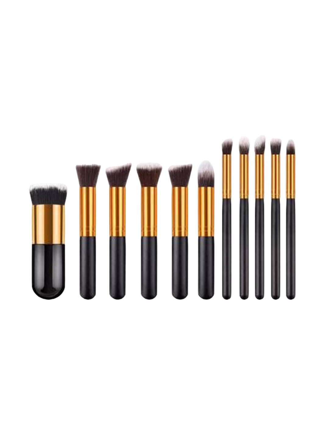 

Yoana Set of 11 Makeup & Foundation Brushes, Black