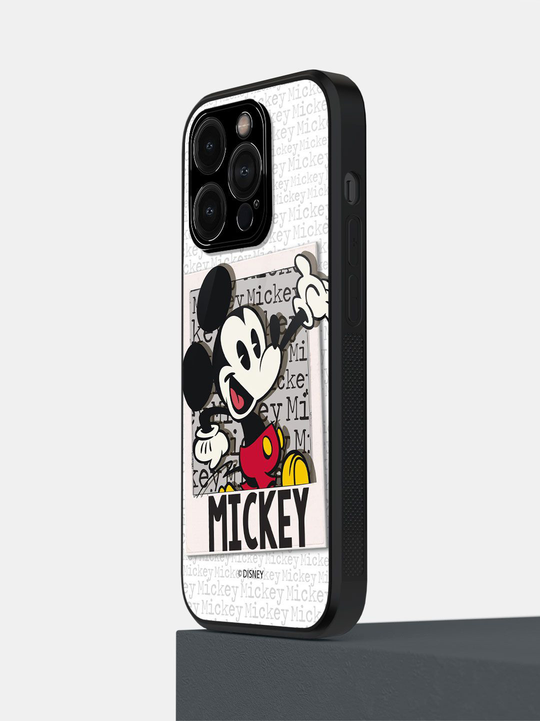 

macmerise Cartoon Characters Printed iPhone 14 Pro Back Case Mobile Accessories, White