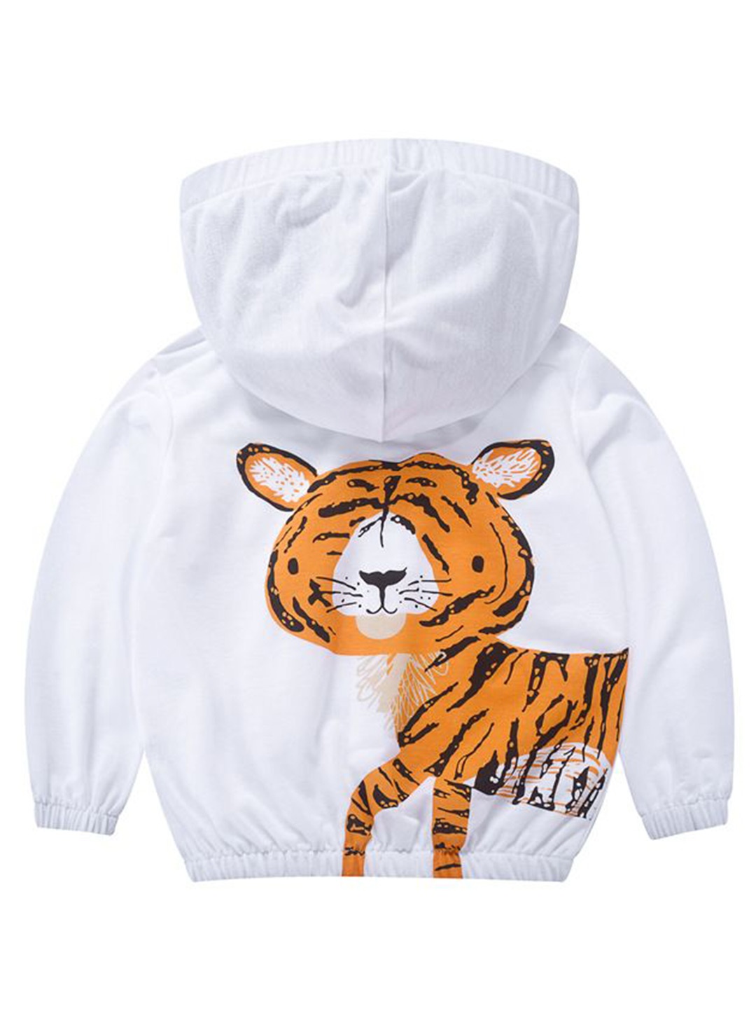 

StyleCast Unisex Kids Printed Hooded Sweatshirt, White