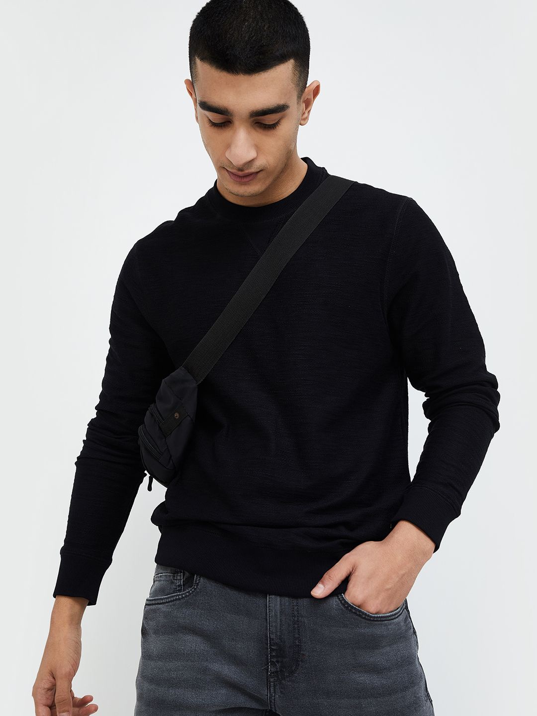 

Forca by Lifestyle Men Sweatshirt, Black