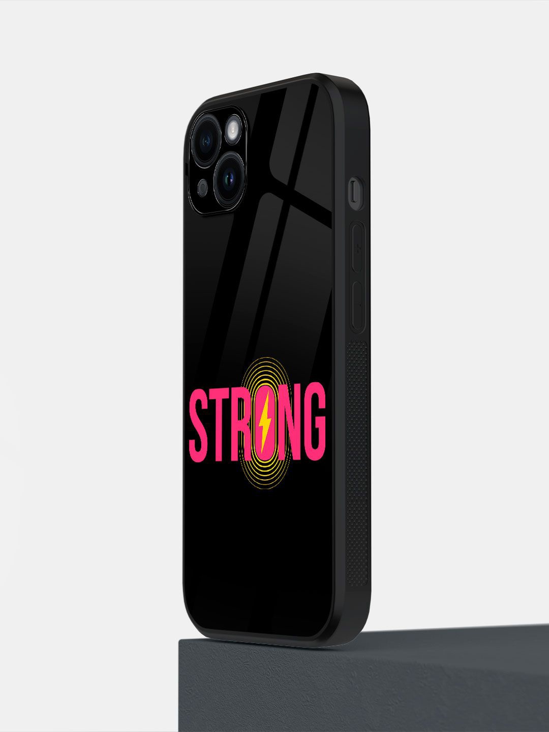 

macmerise Typography Printed iPhone 14 Plus Back Case Mobile Accessories, Black