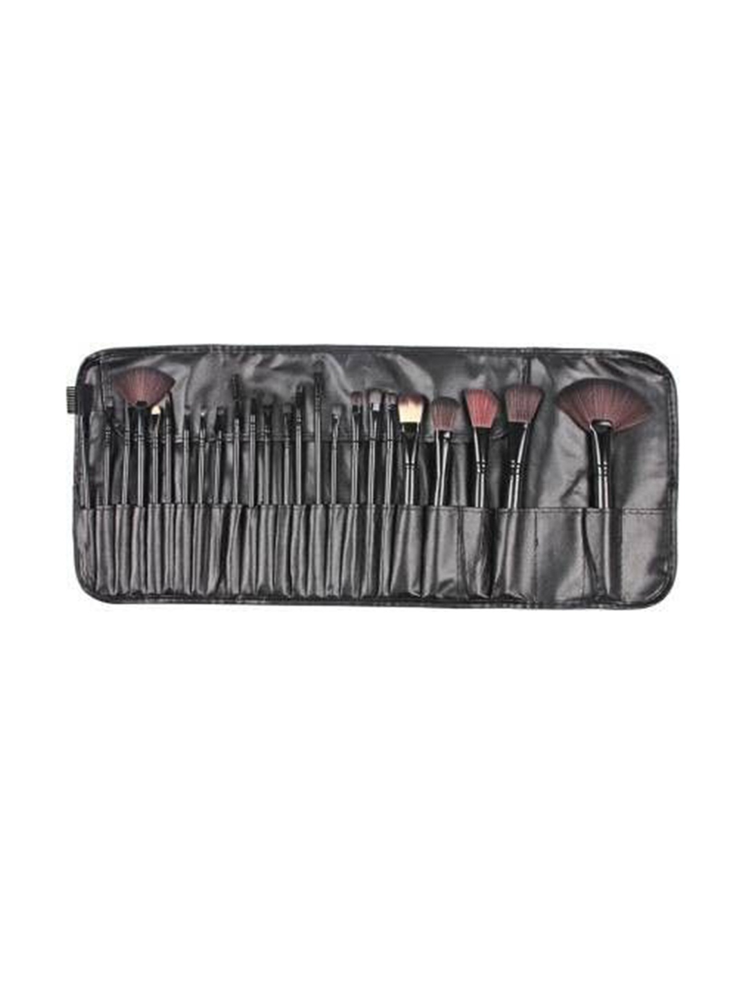 

Yoana Set Of 24 Make Up Brush Set With Leather Pouch, Black