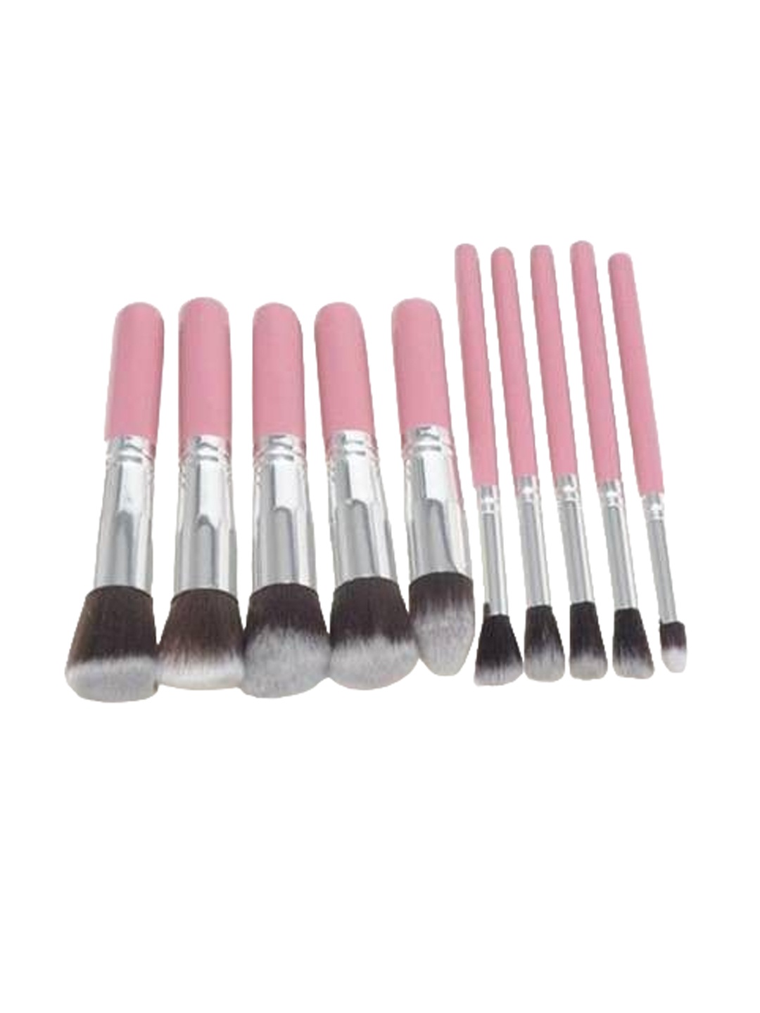 

Yoana Set of 10 Professional Makeup Brushes, Pink