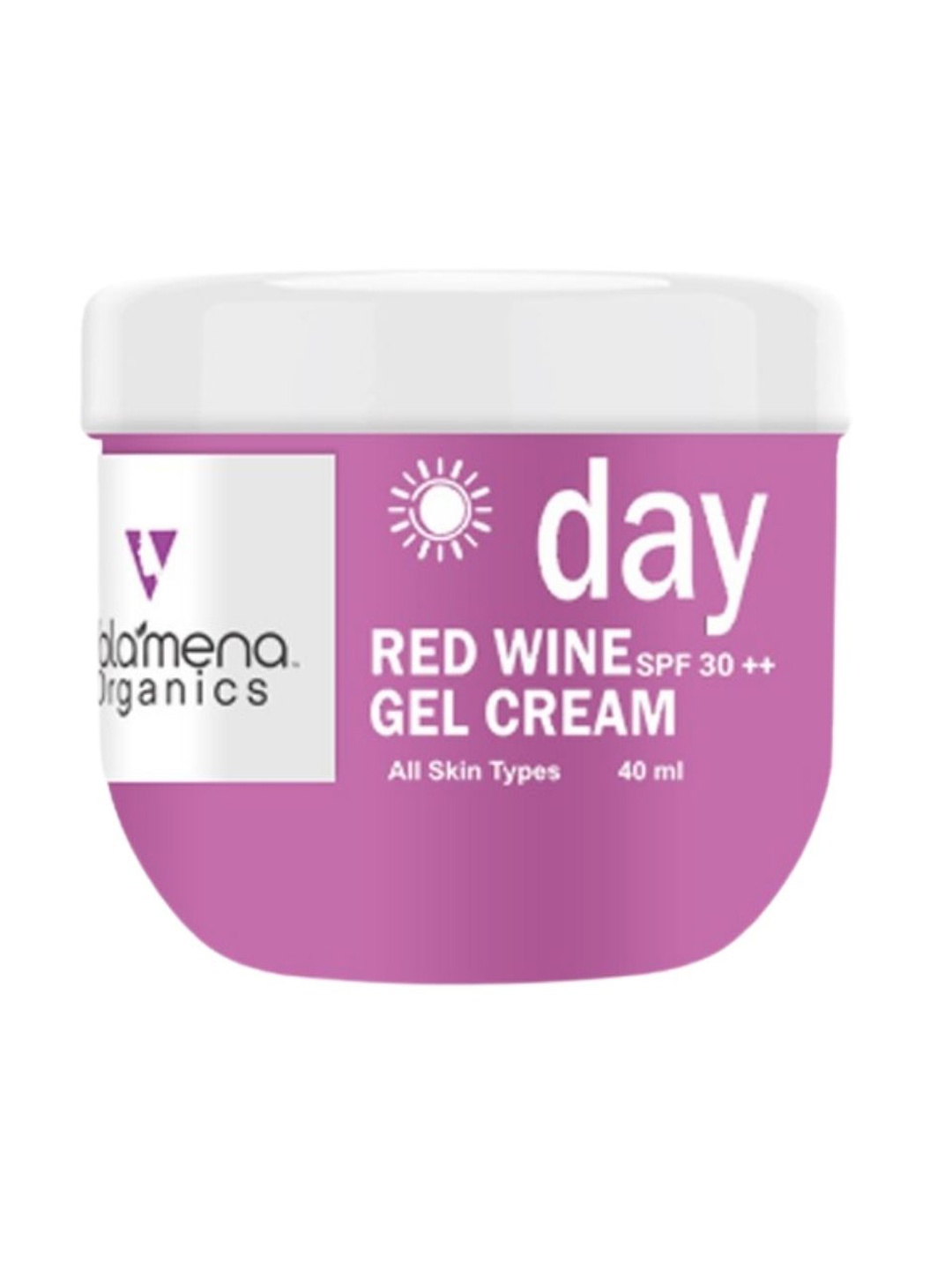 

Volamena Organics Red Wine Day Cream -40Ml, White