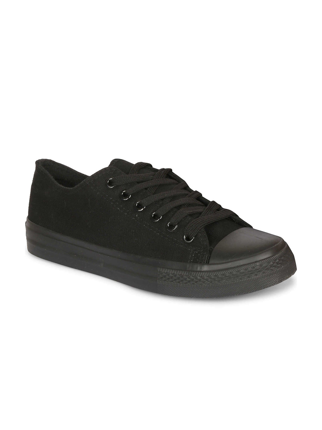

MOZAFIA Women Textured Everyday Sneakers, Black