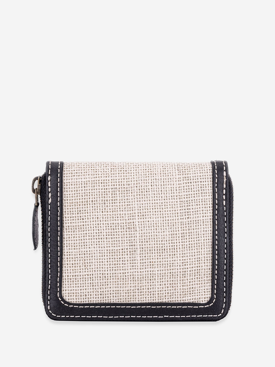 

Abelardo De Moda Embellished Leather Structured Sling Bag, Off white