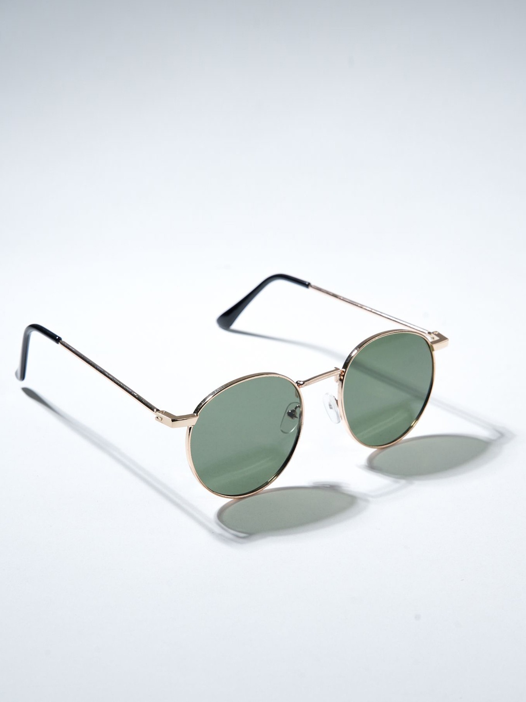 

CHOKORE Unisex Round Sunglasses with UV Protected Lens CHKSM_129, Green