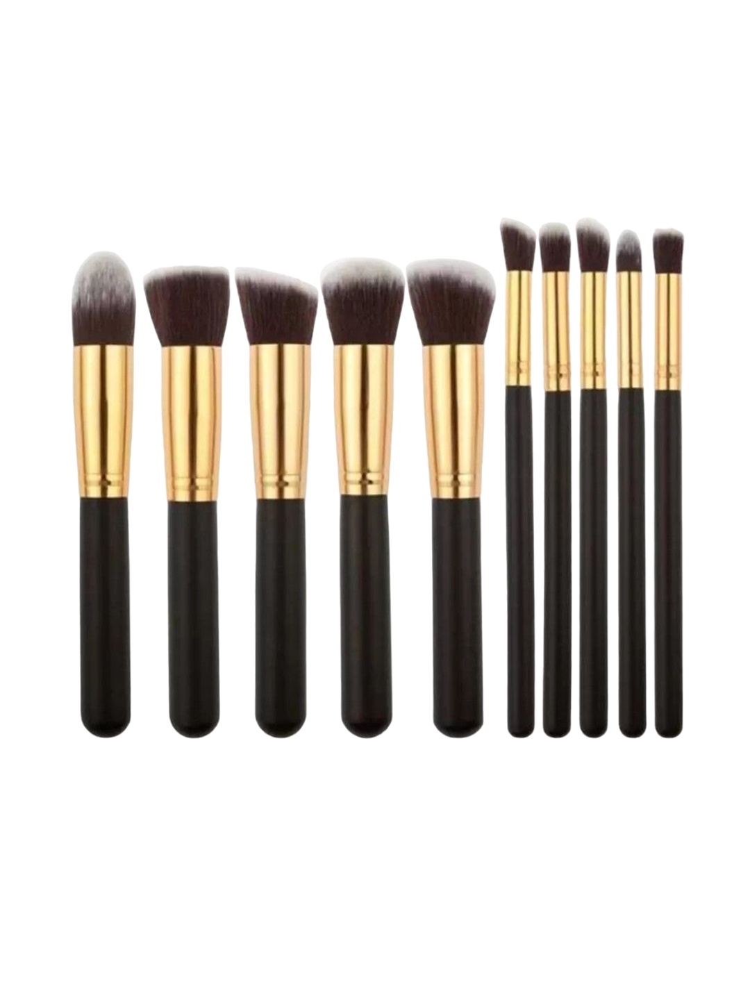 

Yoana Set of 10 Premium Makeup Brush, Black