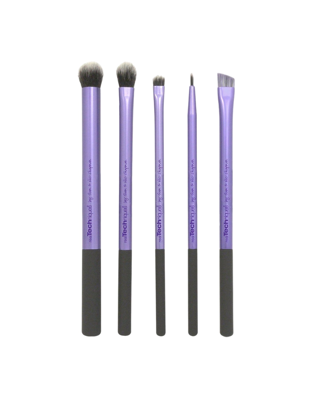 

Yoana Set Of 5 Real Technique Starter Brushes, Blue