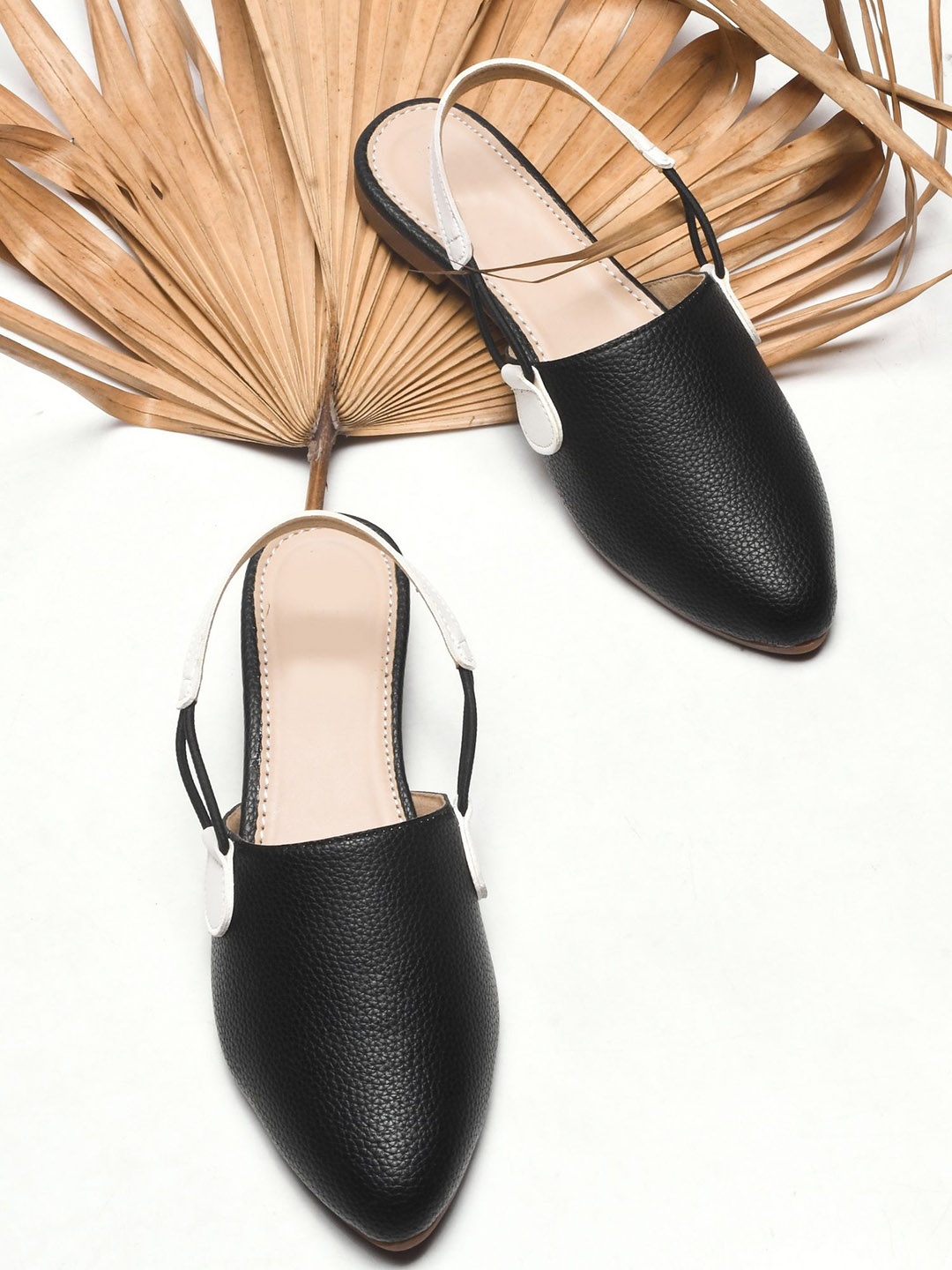 

Try Me Women Pointed Toe Mules, Black