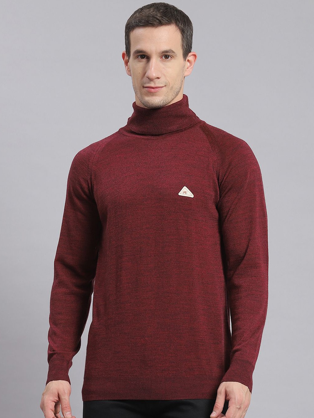 

Monte Carlo Men Woollen Pullover, Maroon