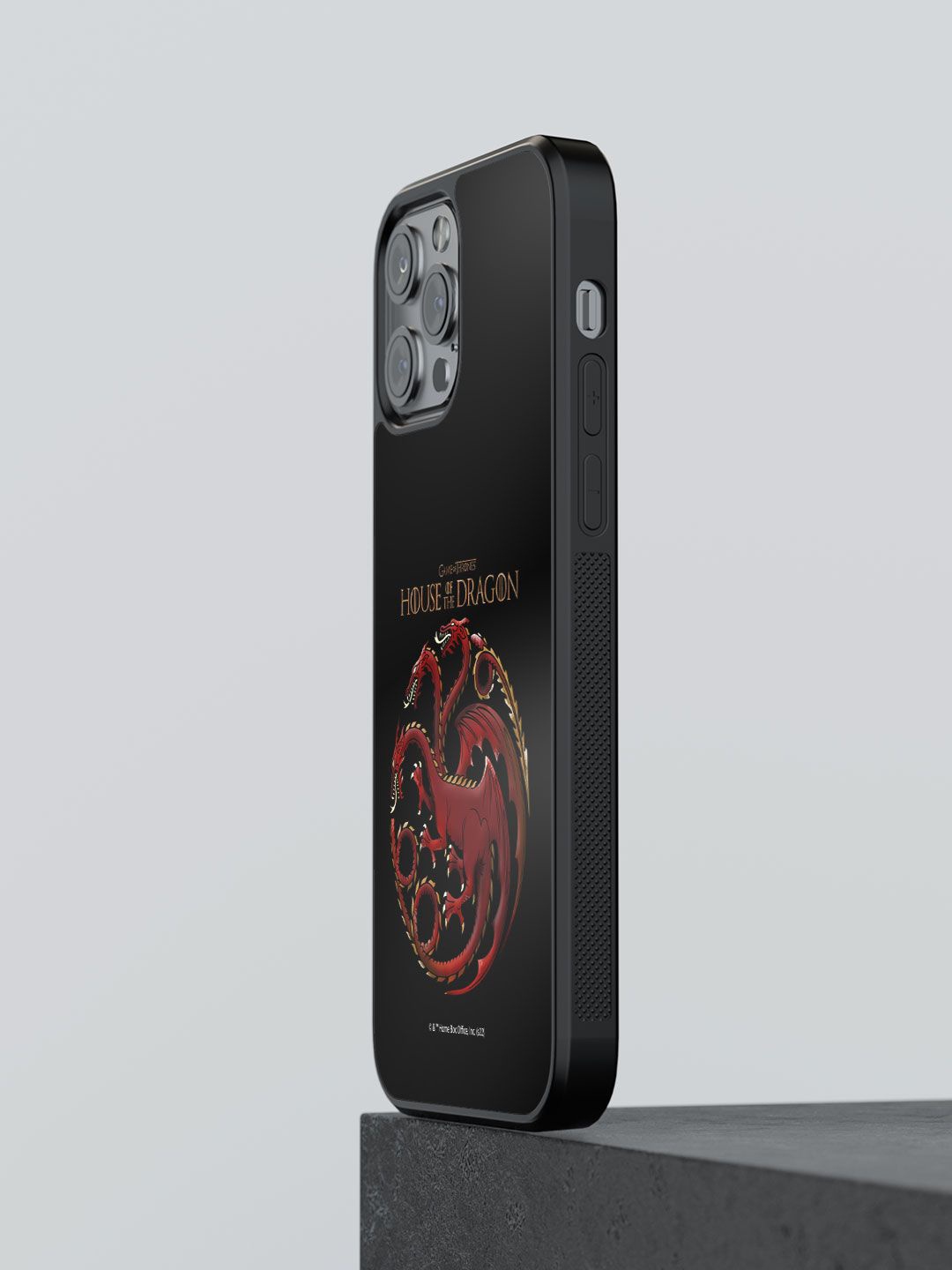 

macmerise Superhero Printed iPhone 13 Pro Max Back Case Mobile Accessories, Black
