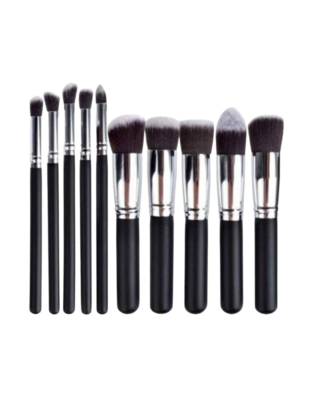 

Yoana Set of 10 Makeup Brushes, Black