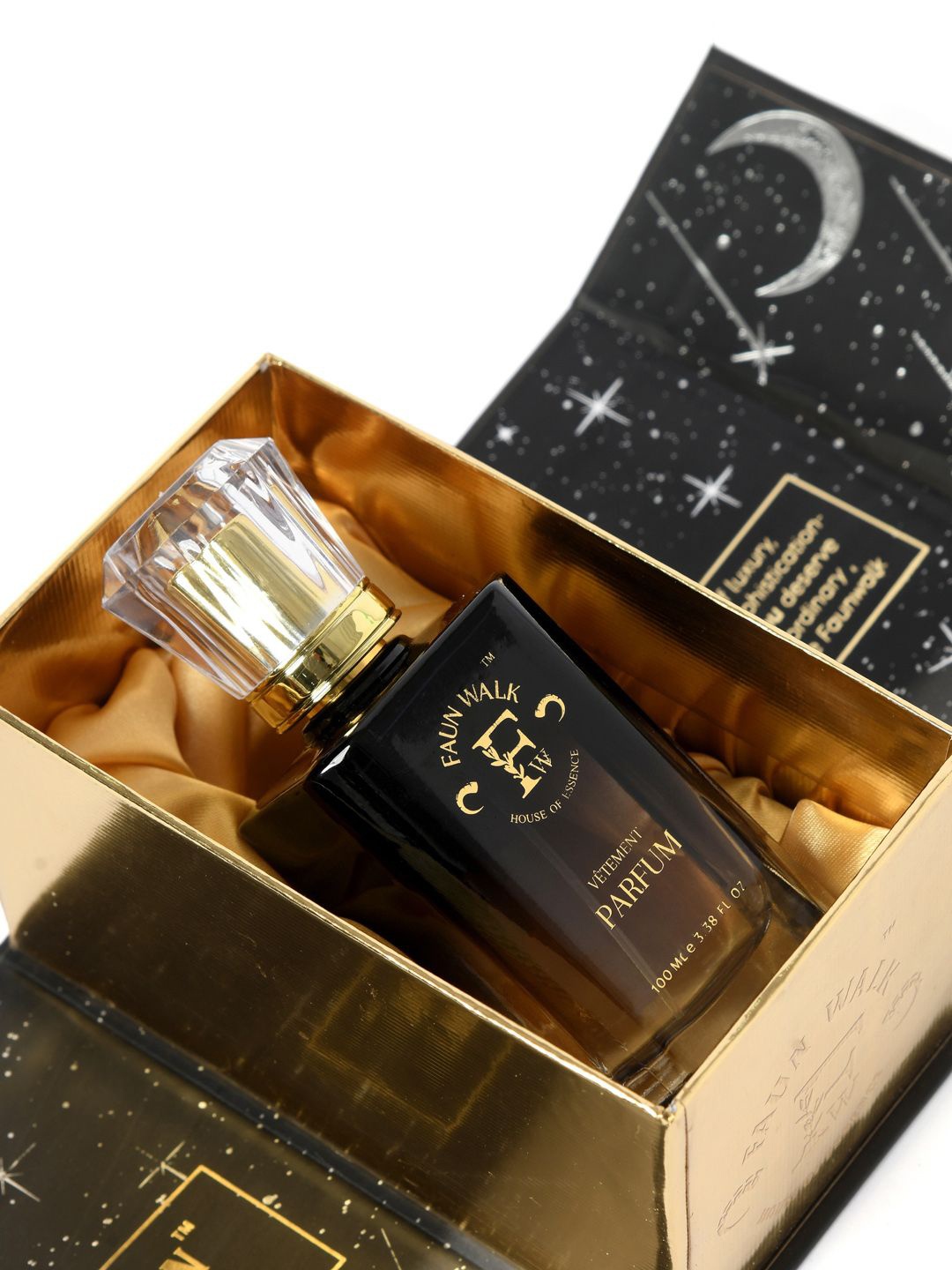 

FAUN WALK Men Ocean's Blu Perfume-100ml, Black