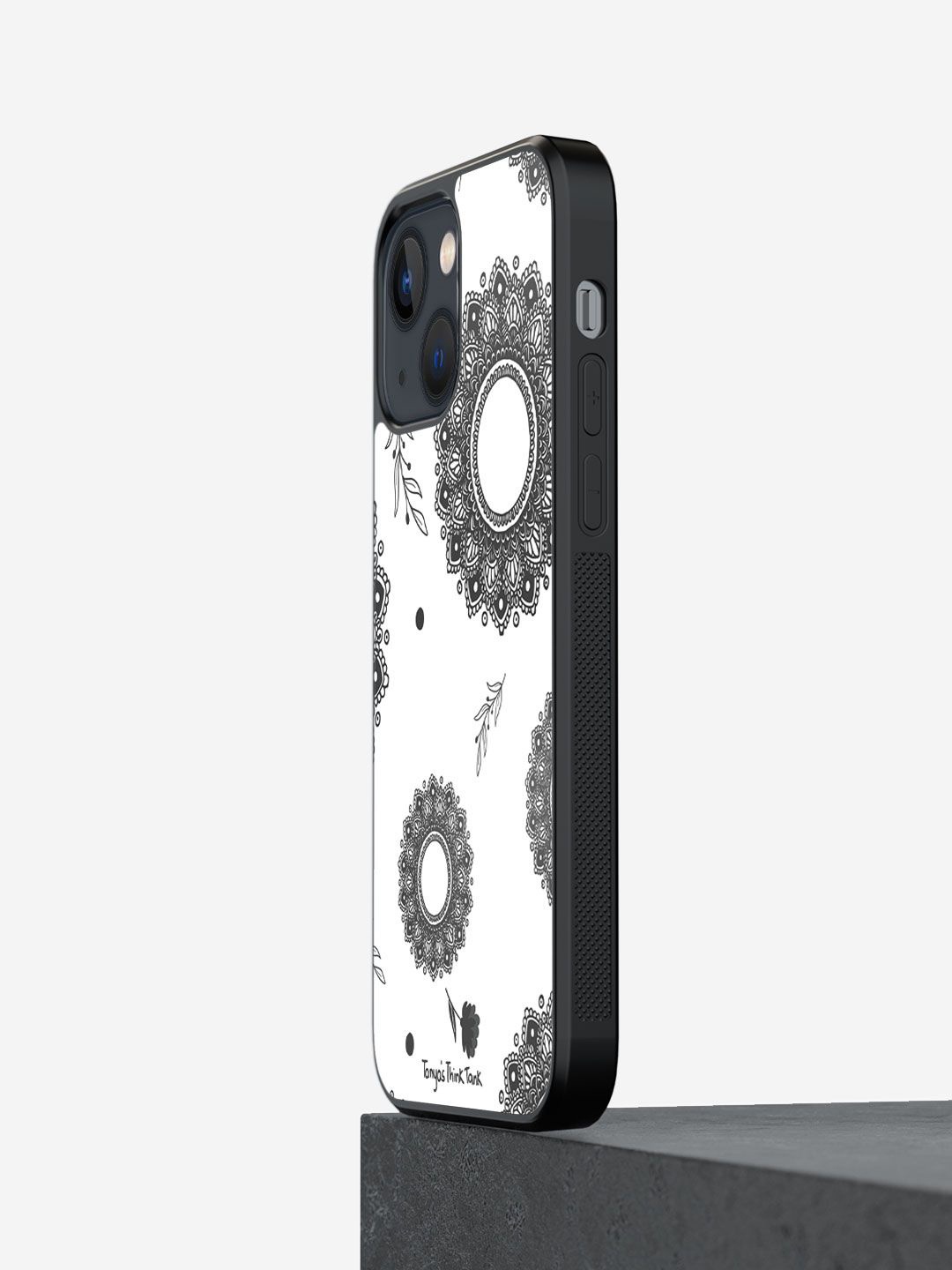 

macmerise Quirky Printed iPhone 13 Back Case Mobile Accessories, White