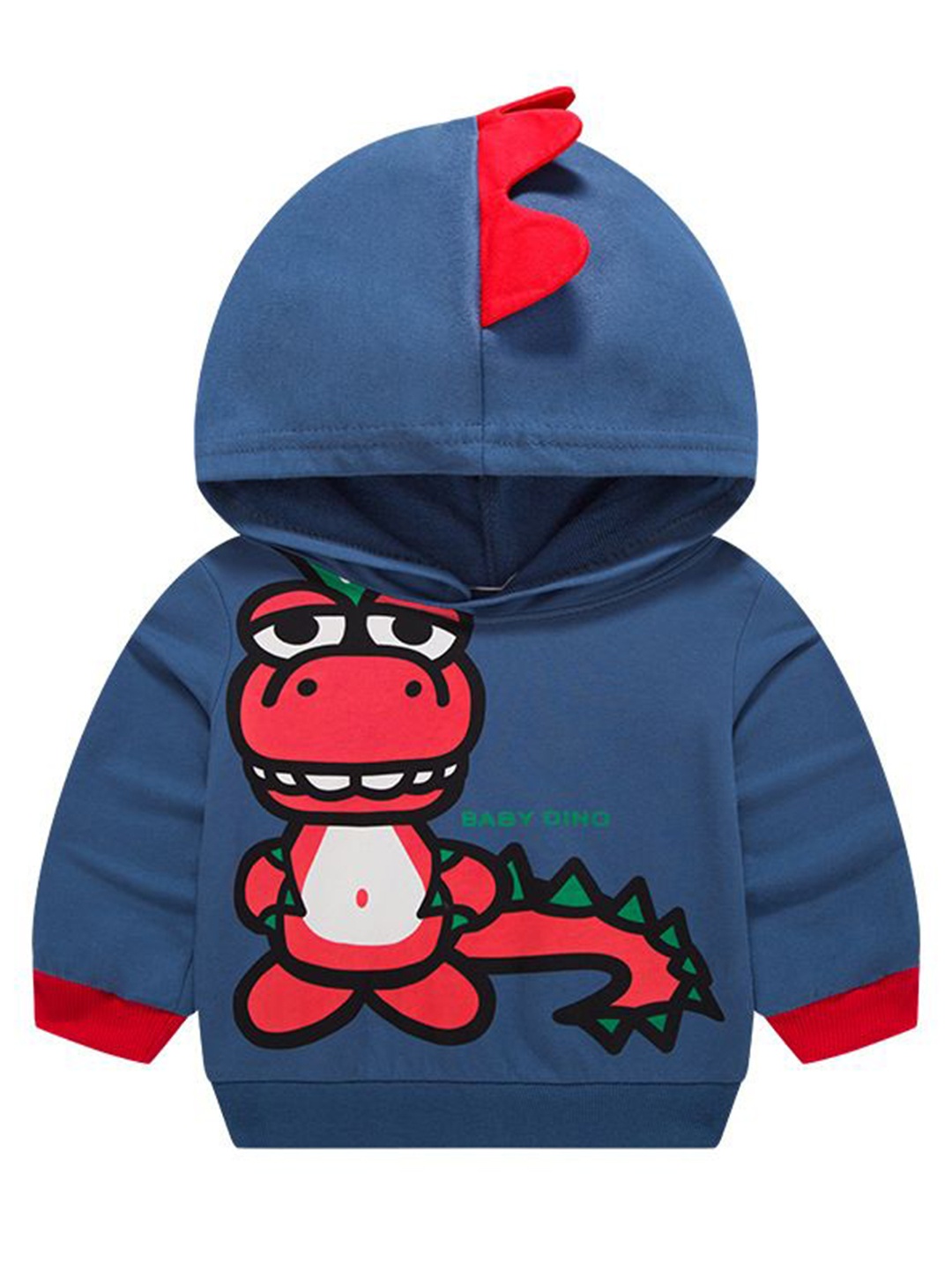 

StyleCast Unisex Kids Printed Hooded Sweatshirt, Blue