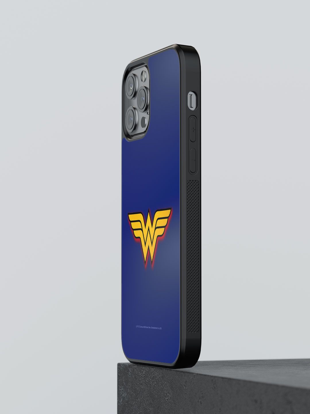 

macmerise Superhero Printed iPhone 13 Pro Max Back Case Mobile Accessories, Blue